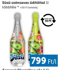 PRIVÁT Süsü szénsavas üdítőital 1l ajánlat