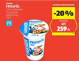 FARMER FRISSFÖL 375g/pohar