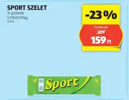 ALDI SPORT SZELET 31g/darab ajánlat