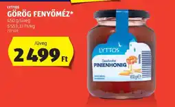 ALDI LYTTOS GÖRÖG FENYŐMÉZ 450g ajánlat