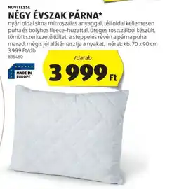ALDI NOVITESSE NÉGY ÉVSZAK PÁRNA /darab ajánlat