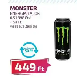 CBA MONSTER ENERGIAITALOK 0,5l ajánlat