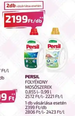CBA PERSIL FOLYÉKONY MOSÓSZEREK 0,855l-0,99l ajánlat