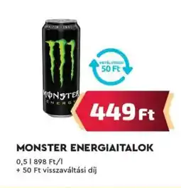 Príma MONSTER ENERGIAITALOK 0,5l ajánlat