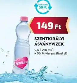 Príma SZENTKIRÁLYI ÁSVÁNYVIZEK 0,5l ajánlat
