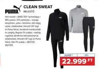 Hervis PUMA CLEAN SWEAT MELEGITO ajánlat