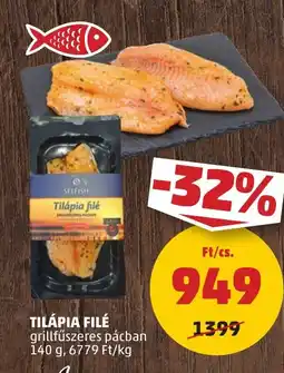 TILÁPIA FILÉ 140g