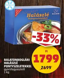 PENNY BALATONBOGLÁRI HALÁSZLÉ PONTYSZELETEKKEL 1 kg ajánlat