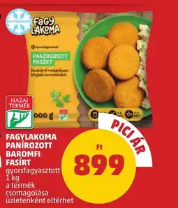 PENNY FAGYLAKOMA PANÍROZOTT BAROMFI FASÍRT 1kg ajánlat