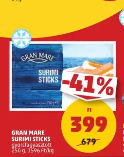 PENNY GRAN MARE SURIMI STICKS 250g ajánlat