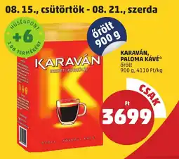 PENNY KARAVÁN, PALOMA KÁVÉ 900g ajánlat