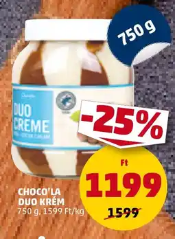 PENNY CHOCO'LA DUO KRÉM 750 g ajánlat