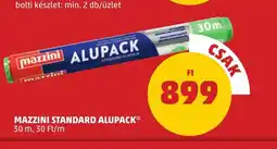 PENNY MAZZINI STANDARD ALUPACK 30m ajánlat