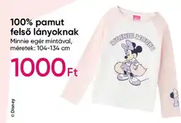 Pepco 100% pamut felső lányoknak ajánlat