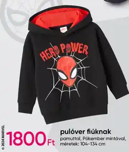 Pepco Pulóver fiúknak ajánlat