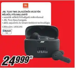 JBL T235 TWS ZAJSZŰRŐS VEZETÉK NÉLKÜLI FÜLHALLGATÓ