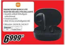 XIAOMI REDMI BUDS 4 LITE VEZETÉK NÉLKÜLI FÜLHALLGATÓ