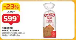 ROBERTO TOAST KENYÉR 400g