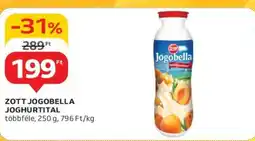 Auchan ZOTT JOGOBELLA JOGHURTITAL 250g ajánlat