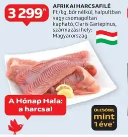 Auchan AFRIKAI HARCSAFILÉ 1kg ajánlat