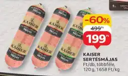 Auchan KAISER SERTÉSMÁJAS 120g ajánlat