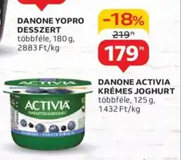 Auchan DANONE YOPRO DESSZERT 180g, ajánlat