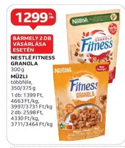 Auchan NESTLÉ FITNESS GRANOLA 300g ajánlat
