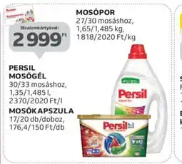 Auchan PERSIL MOSÓGÉL/ MOSÓKAPSZULA ajánlat