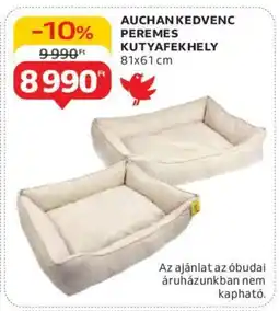 Auchan AUCHAN KEDVENC PEREMES KUTYAFEKHELY ajánlat