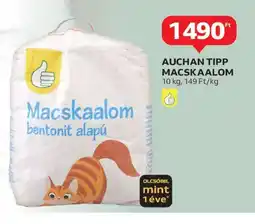 Auchan AUCHAN TIPP MACSKAALOM 10 kg ajánlat