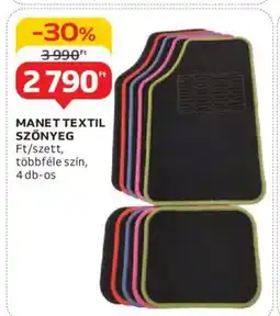 MANET TEXTIL SZŐNYEG 4db