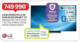 Auchan LG OLED65C41LA 4K UHD OLED SMART TV ajánlat