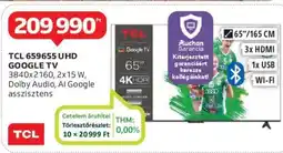 Auchan TCL 659655 UHD GOOGLE TV ajánlat