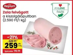 Interspar Zala felvágott 10dkg ajánlat