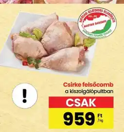 Interspar Csirke felsőcomb 1kg ajánlat