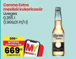 Corona Extra mexikói kukoricasör 0,355l