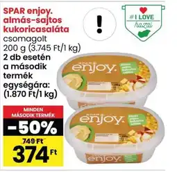 SPAR enjoy. almás-sajtos kukoricasaláta 200g