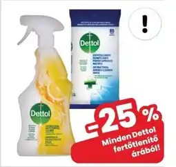 Minden Dettol fertőtlenítő árából