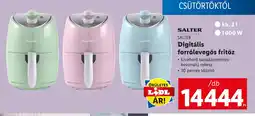 Lidl SALTER Digitális forrólevegős fritőz /db ajánlat