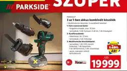 PARKSIDE® 3 az 1-ben akkus kombinált készülék /db