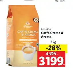 Lidl BELLAROM Caffé Crema & Aroma 1kg ajánlat