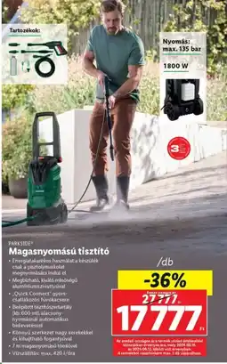 Lidl PARKSIDE Magasnyomású tisztító /db ajánlat