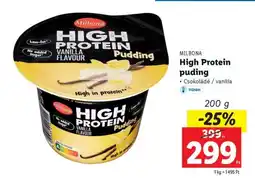 Lidl MILBONA High Protein puding 200g ajánlat