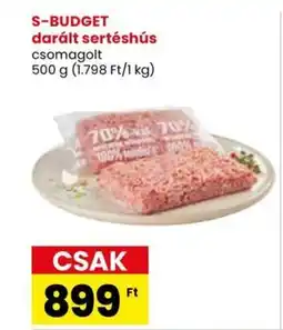S-BUDGET darált sertéshús 500g