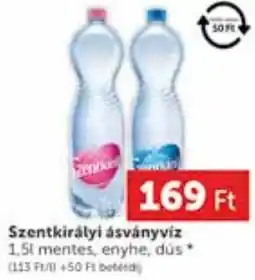 PRIVÁT Szentkirályi ásványvíz 1,5l ajánlat