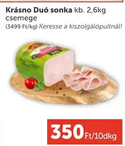 PRIVÁT Krásno Duó sonka 10dkg ajánlat