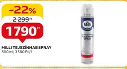 Auchan MILLI TEJSZÍNHAB SPRAY 500ml ajánlat