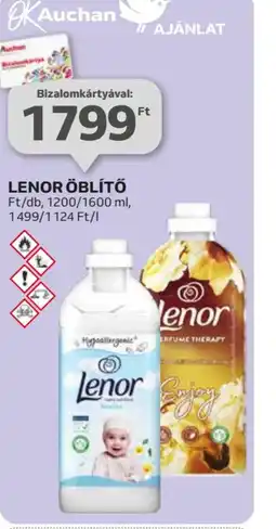 Auchan LENOR ÖBLÍTŐ 1db ajánlat