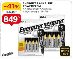 ENERGIZER ALKALINE POWER ELEM