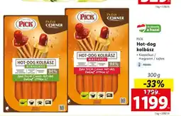 Lidl PICK Hot-dog kolbász 300g ajánlat